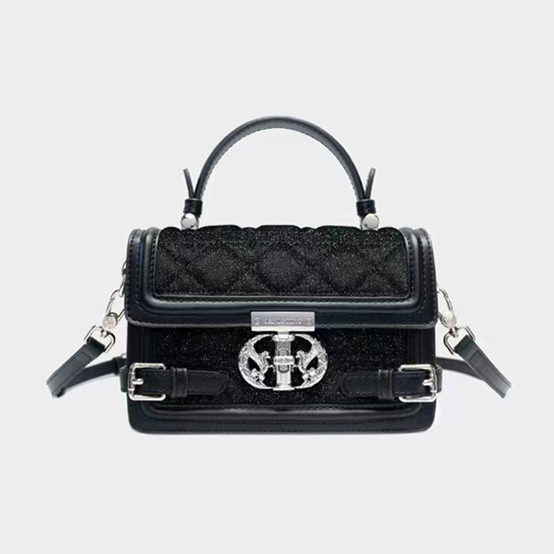Embroidered handbag